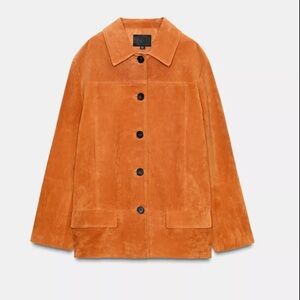 Zara  Suede Jacket 4341/777/614